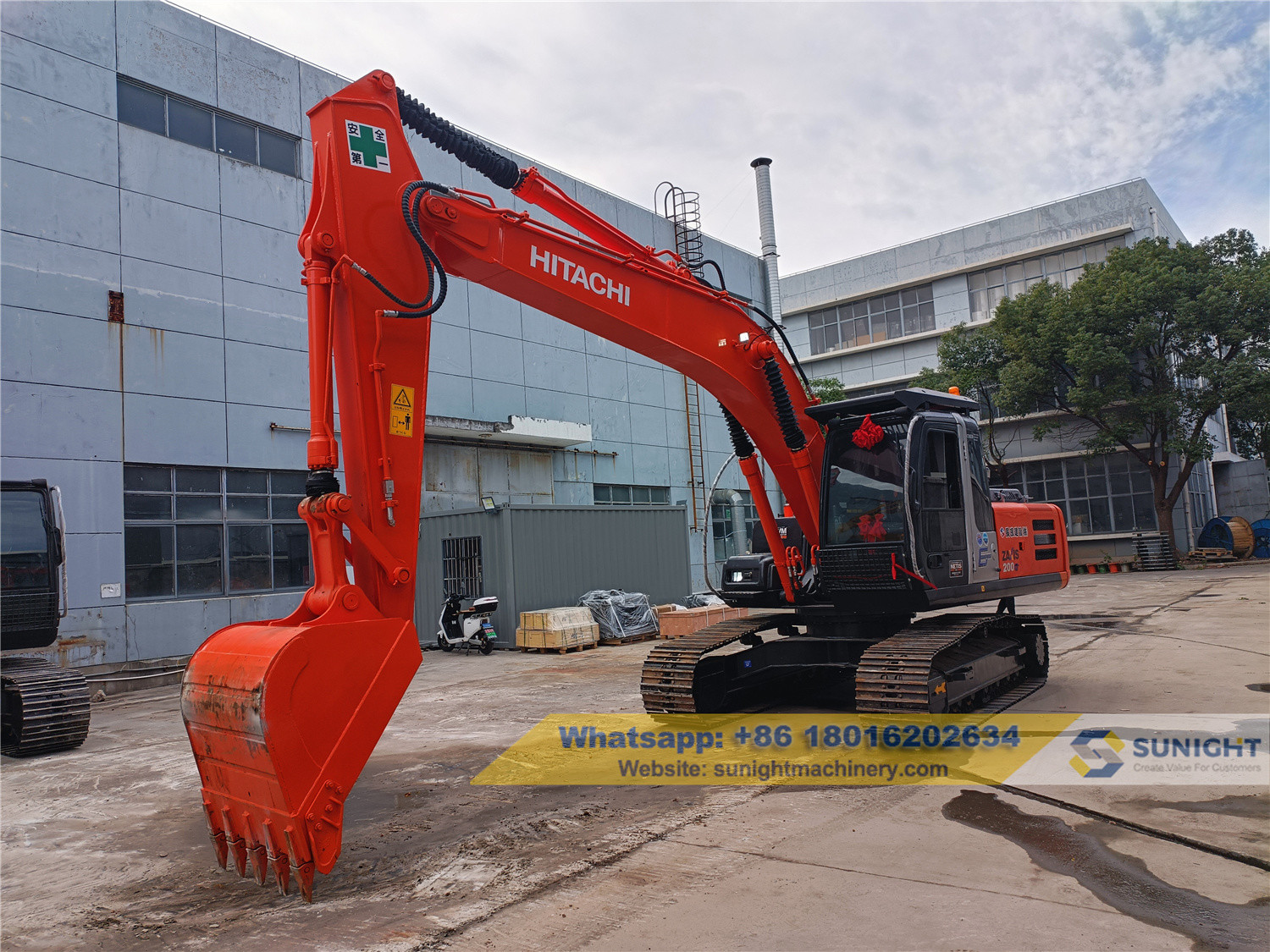 Mini Used Hitachi Crawler Excavator Japan Original Long Lasting Durability