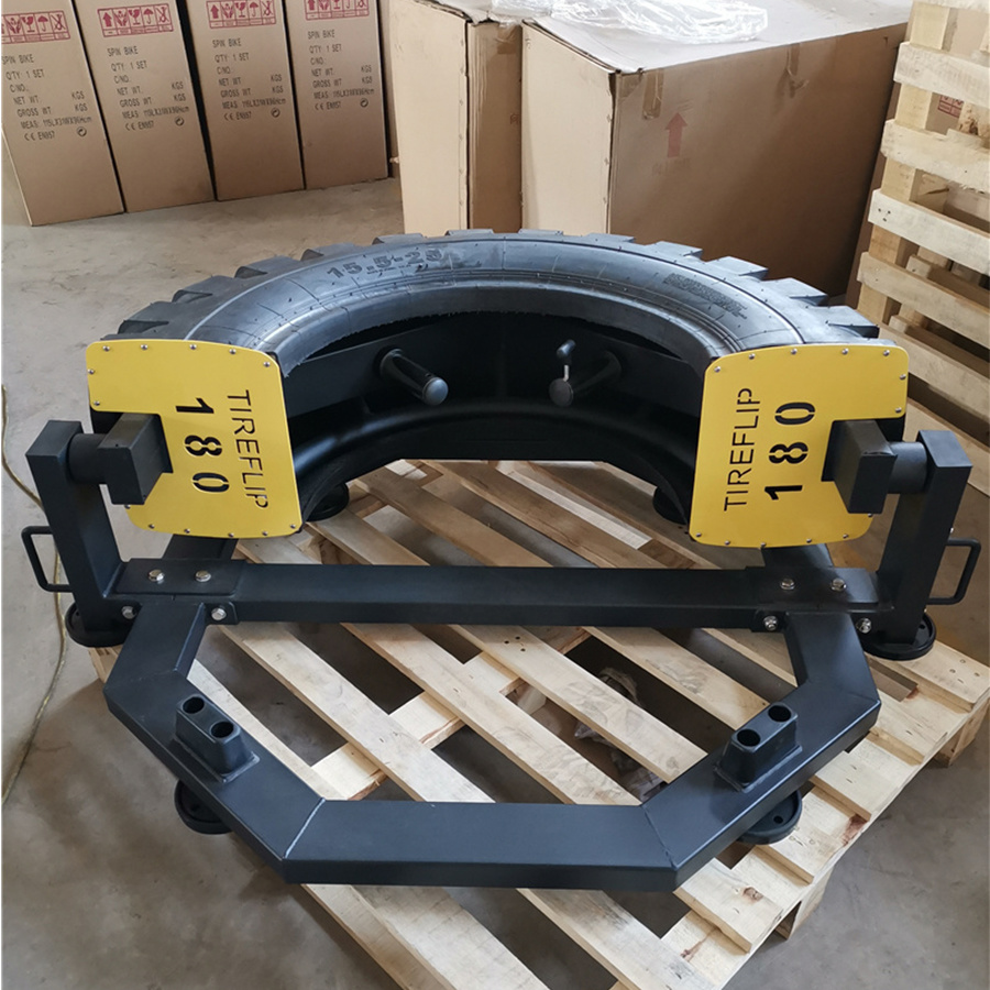 Gym Equipment Fitness 180 Degree Tire Flipping Machines Half Tire Flip for Flipping