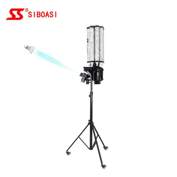 Automatic Badminton Ball Feeding Training Machine Shuttlecock Feeder Badminton
