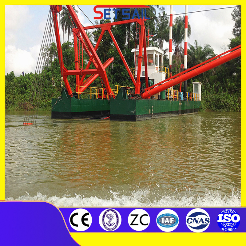 Customized Lifelong Set Sail Mute CCS Cutter Suction Dredger Harvester Dredging Machine