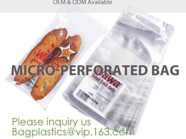 Microperforation blocked bags,microperforated bag for fruit and vegetable
