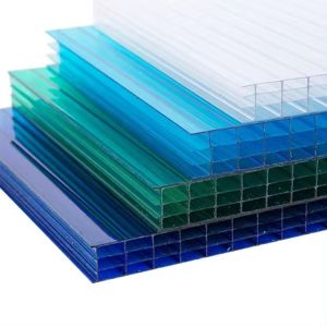 Room Partition Polycarbonate Pc Material Clear 4 Wall Hollow Polycarbonate