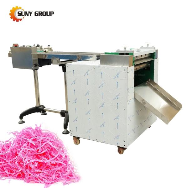 Shredder Machine for Paper Non-Crinkly Color Raffia Confetti Gift Box Packing