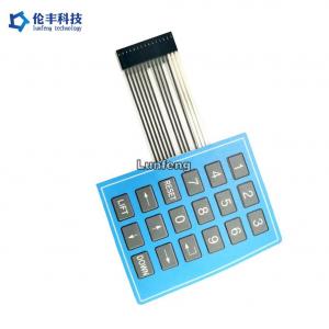 China 3M9448 Adhesive Flat Custom Membrane Switch Mechanical Keyboard on sale