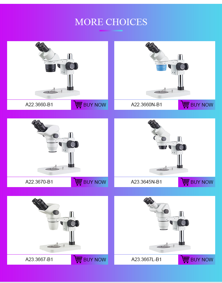 A23.3645-STL5 Binocular Stereoscopic Microscope 7 - 45x Zoom Stereo Microscope