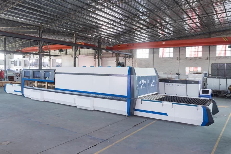 Radiation Type Flat Glass Tempering Furnace Stg-A0815-4 Glass Processing Machine
