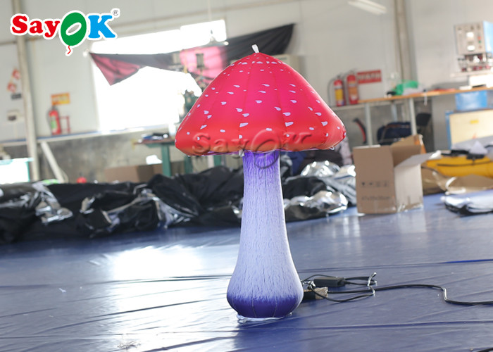 1 Meter Giant Inflatable Lighting Decoration Mushroom Night Lamp Remote Control