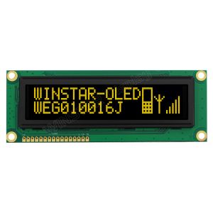 OLED LCD Module 3.84'' 100*16 Graphic Super Wide Temperature 5.0v Winstar