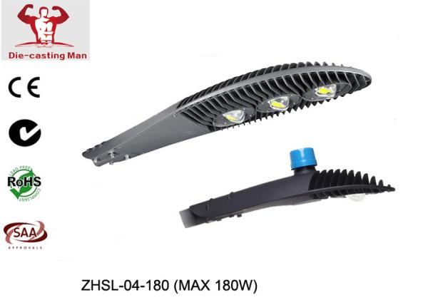 IK09 Hight Power LED COB Street Light 180w Aluminum Die Casting Housing High