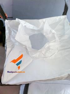 China Fill Spout FIBC Bag/Bulk Bag/ Ton Bag/Jumbo Bag with Baffle For Chemical/ Gravel Mining/ Grocery on sale
