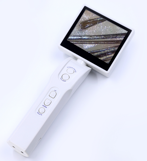Handheld Digital Skin Analyzer Digital Skin Analysis Machine With 3.5 Inch Screen