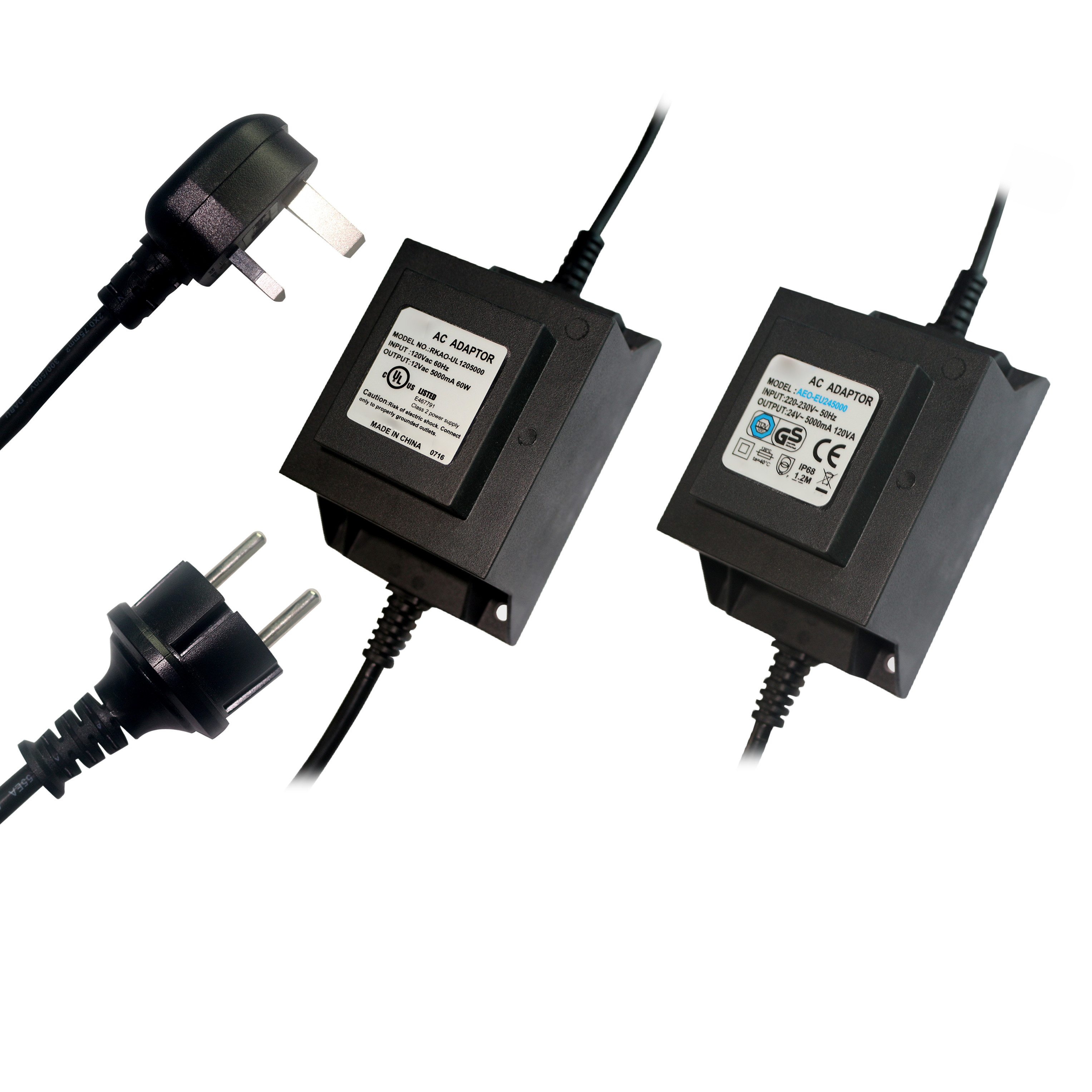 12Vac transformer 60Watt IP68 waterproof switch transformer for swimming pool lamp led