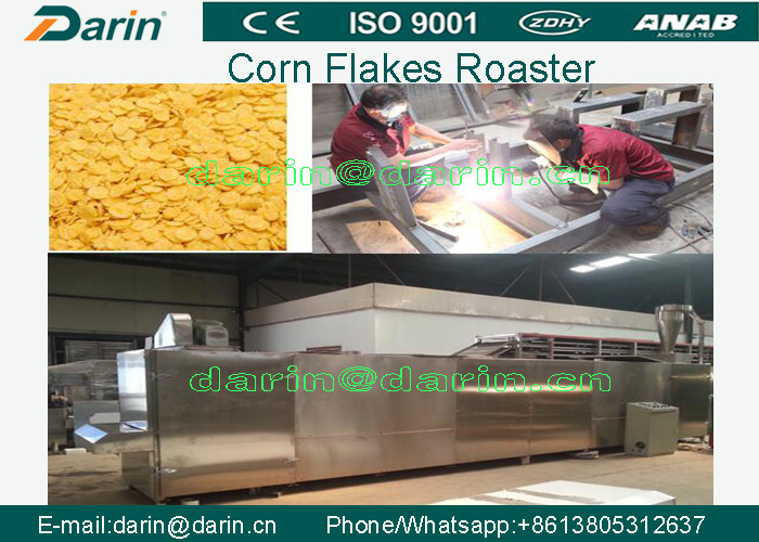 Economical cereals Corn Flakes Machine / rice flakes making machine