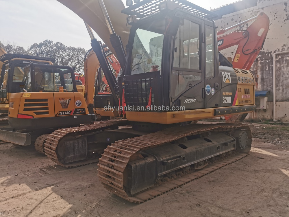 20T CAT320D-1 Excavator Strong Power and Soft Steel Design with 1.0m3 Bucket Capacity