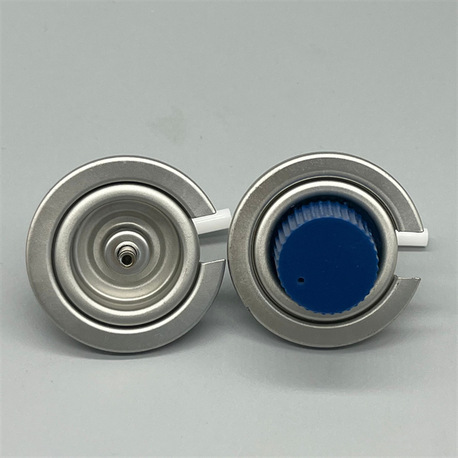 Medical-Grade Gas Canister Valve for Oxygen Therapy Equipment with Sterile Diaphragm Assembly
