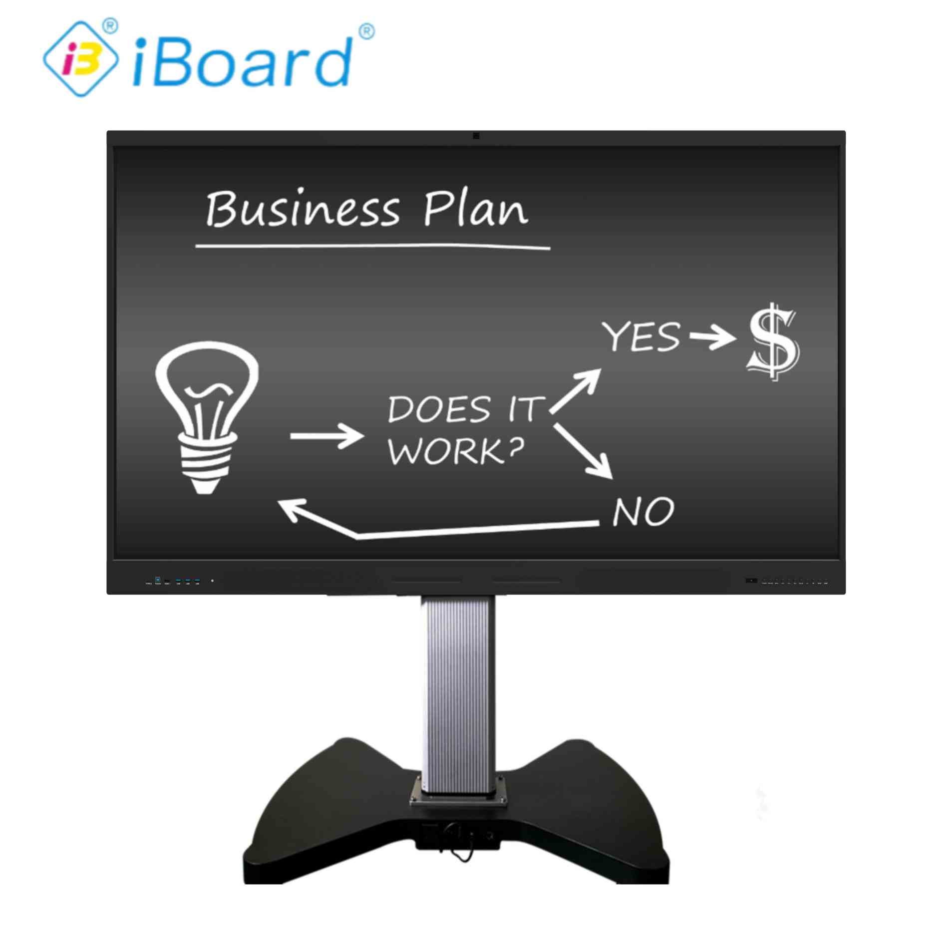 Hot sell 65 75 86 Inch Smart Touch Screen Interactive Board Display Interactive Whiteboard For Classroom Meeting Room