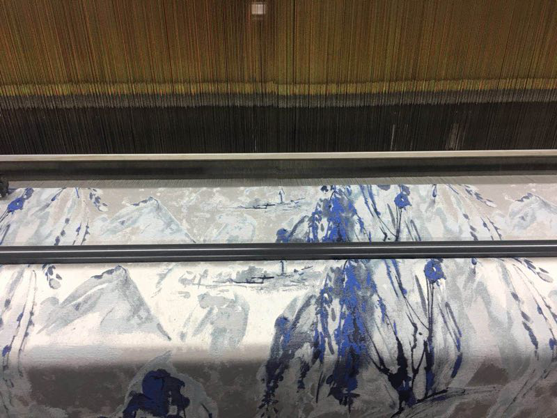 Soft Home Polyester Knitted Fabric Custom Embossed Fabric For Sofa