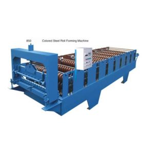 Automatic Tile Sheet Metal Roller Machine With Coil Sheet Guiding Device
