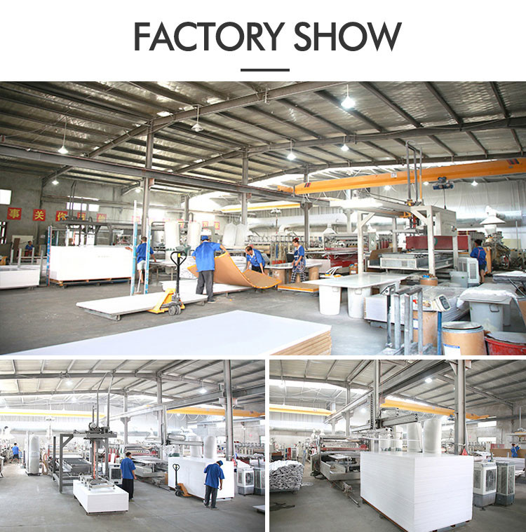 High Density PVC Co Extrusion Plastic Foam Sheet Board For Advertisement