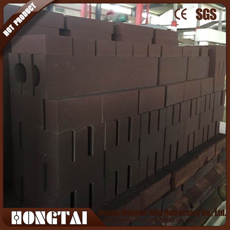 0% CaO Content Raw Refractory MgO Cr2O3 Fire Bricks for Industry Furnace Applications