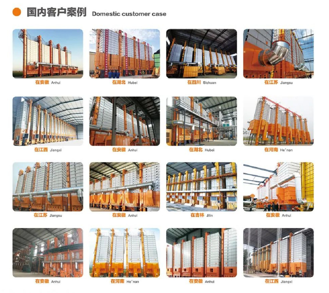 9kw Maize Dryer Machine 15 Ton Per Batch Mixed Flow Grain Dryers