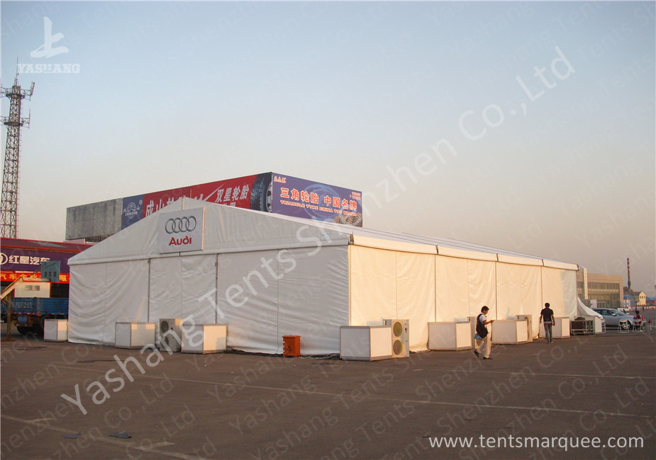 850Gsm PVC Fabric Cover custom event tents Aluminium Alloy UV Resistant