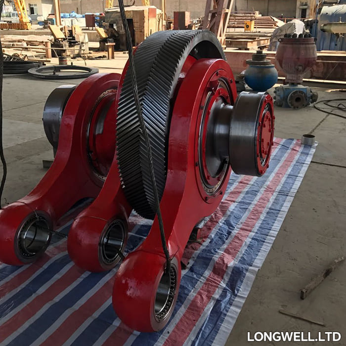 11-3161-0200 Crankshaft Assembly GH3131-02.00 Forged Steel Mud Pump Accessories