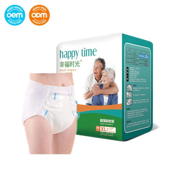 More Absorbent Overnight Adult Diapers Elderly People Disposable Incontinence