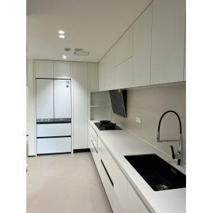 Premium Textured Matte Kitchen Cabinets with Anti-Scratch Finish