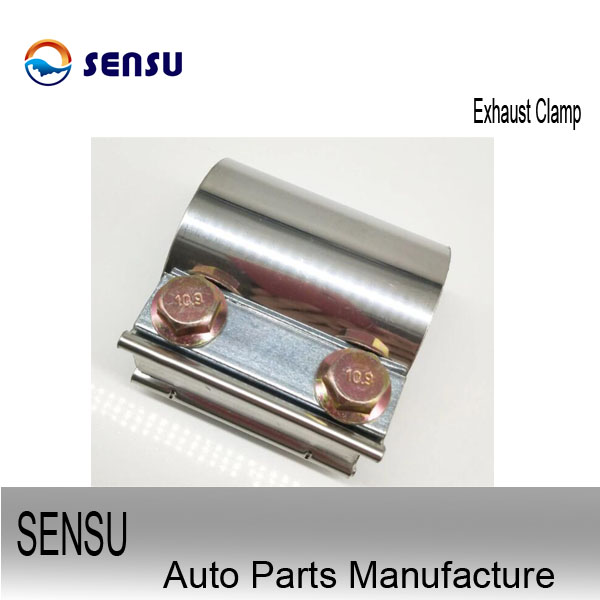 OEM SS304 5 Inch Exhaust Band Clamp Flexible Exhaust Pipe Clamps