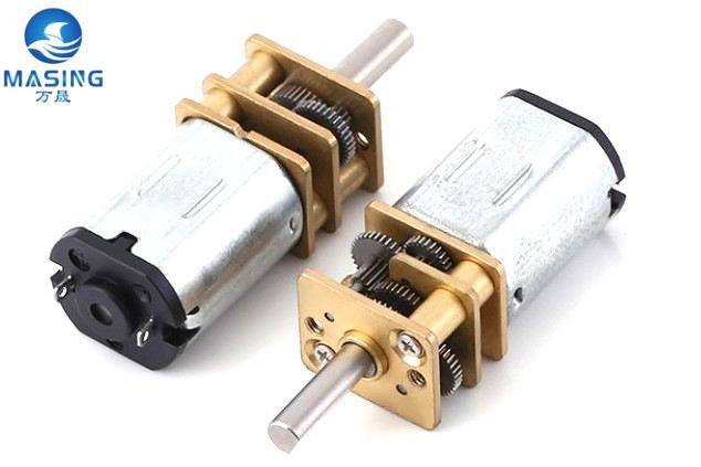 3V 400rpm Gear Motor Micro Speed Reducer Metal Spur Gear Small Dc Gear Motors 12GA-N20