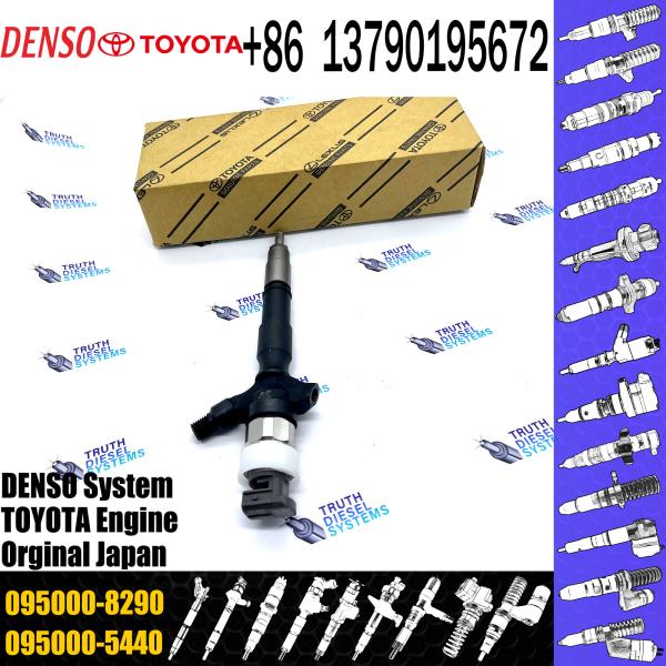 8000-100-0001 Vehicle Parts 095000-8290 23670-09070 1KD Common Rail Injector for