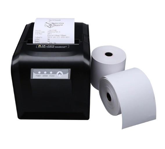 Offset Printing Compatible Thermal Receipt Paper 80*80mm 57*40mm for Writing