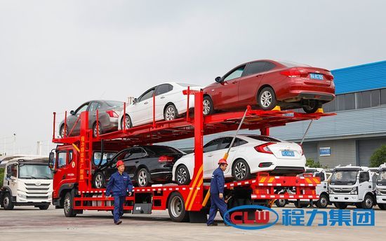 FAW 2-6 Set Car Hauler Truck Transport Platform Car Carrying Truck