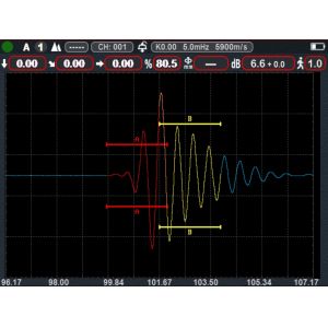 Ultrasonic testing equipment Digital ultrasonic flaw detector Ultrasound flaw