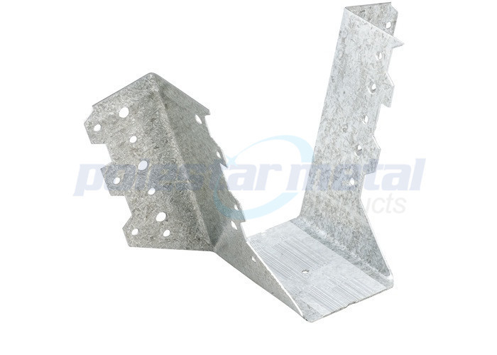 Galvanised Steel Construction Hardware , Connecter Pine Joist Hangers For Steel Beams