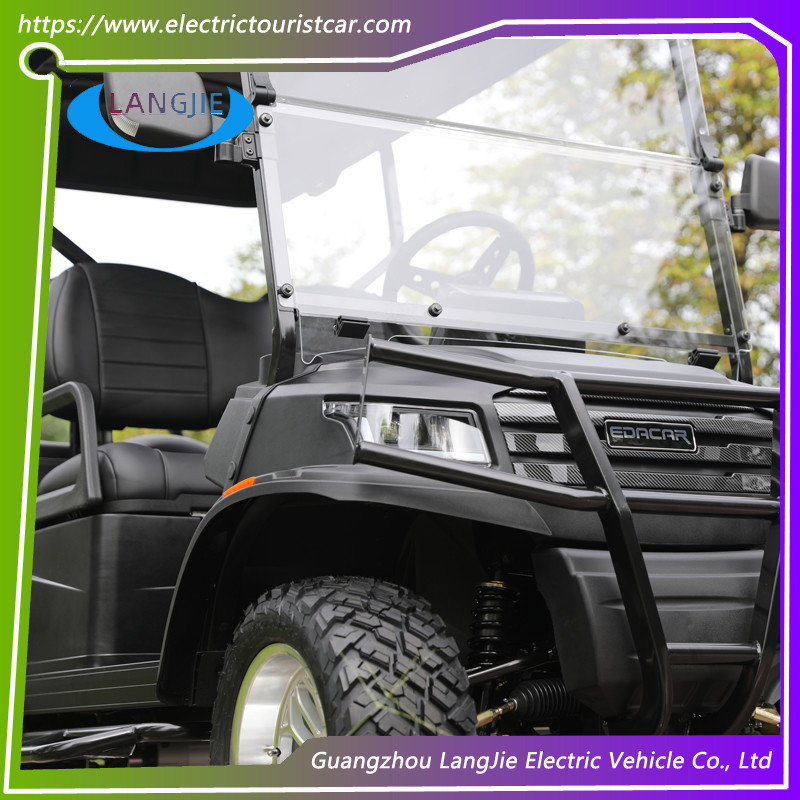48V/5KW AC Motor 4 Electric Hunting Car 4 Seats With 8703101900 And 8-10h Recharge Time