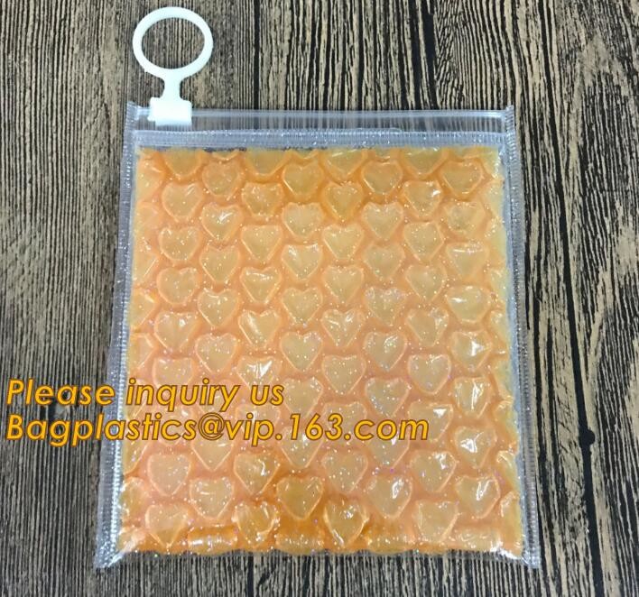 air mail metallic holographi rose gold bubble padded mailer / Zip lockkk bubble bag/ slider bubble bag,Holographic Factory