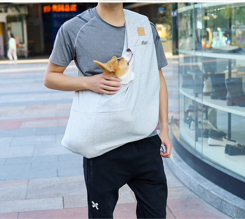 Hug Style Breathable Cross Body Pet Carrier 63*53*78cm Pet Supplies Accessories