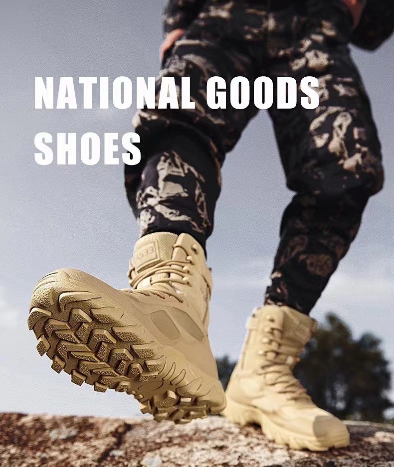 Magnum Cross-Border Large Size Breathable Tactical Boots For Special Forces Outdoor High-Top Hiking Durable Training