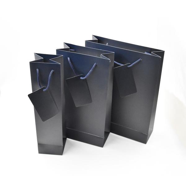 Customized 3 Minute Exquisite Single Copper Paper Blue Handbag For Luxury Gift