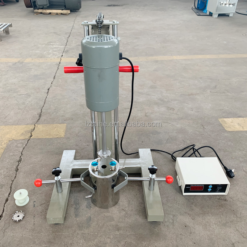 1500W Manual Lift Liquid Lab High Speed Disperser Machine For Liquid