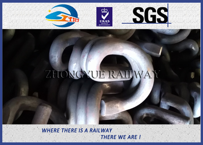 E shape rail clamps railroad elastic clips for railway fastening system