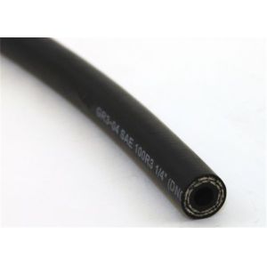China SAE 100R3 Double Textile Braid Reinforced Rubber Hose 600 psi for Air , Water , Petroleum on sale
