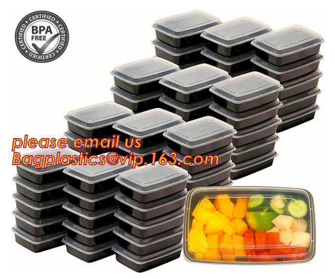 Meal Prep Containers Free Sample Bento Lunch Box Biodegradable Food Container Plastic Wheat Straw Lunch Box bagplastics