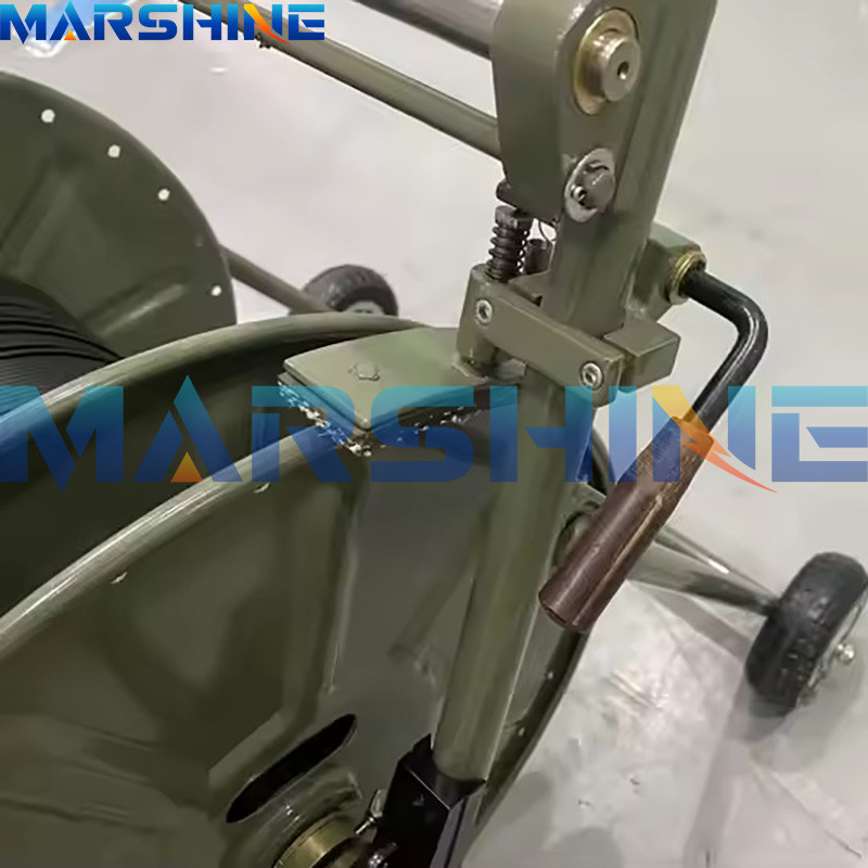 LZP-10 Tactical All Metal Automatic Wiring Fiber Optic Cable Reel