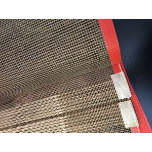 UV Dryer High Temperature Resitance 5*5mm PTFE Mesh Belt
