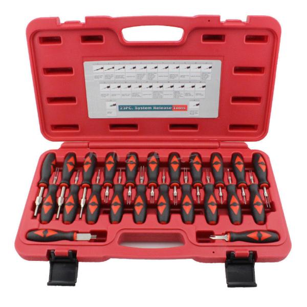 23-piece Screwdrivers Vehicle Connectors Pin Remover Kit Terminals Release Tool