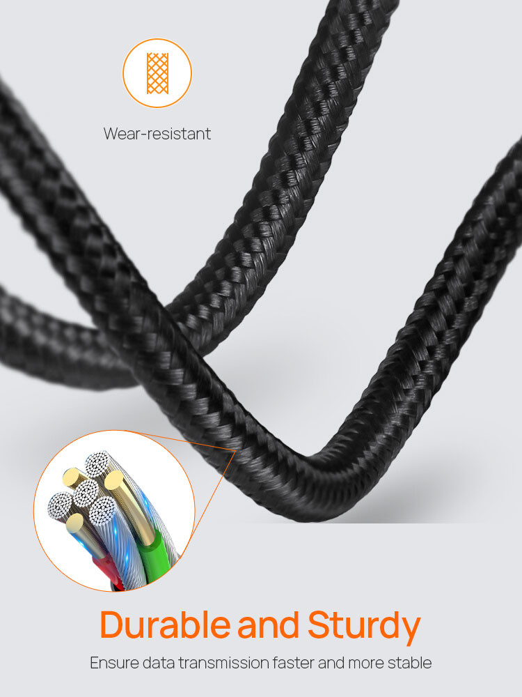 OEM 2M USB Type C Data Transfer Cable Fast Charging