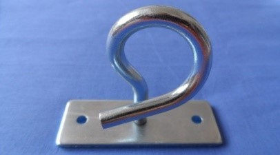 Fiber Optic Cable Fittings S Type Fixation / Galvanizing Steel / C Type Hook